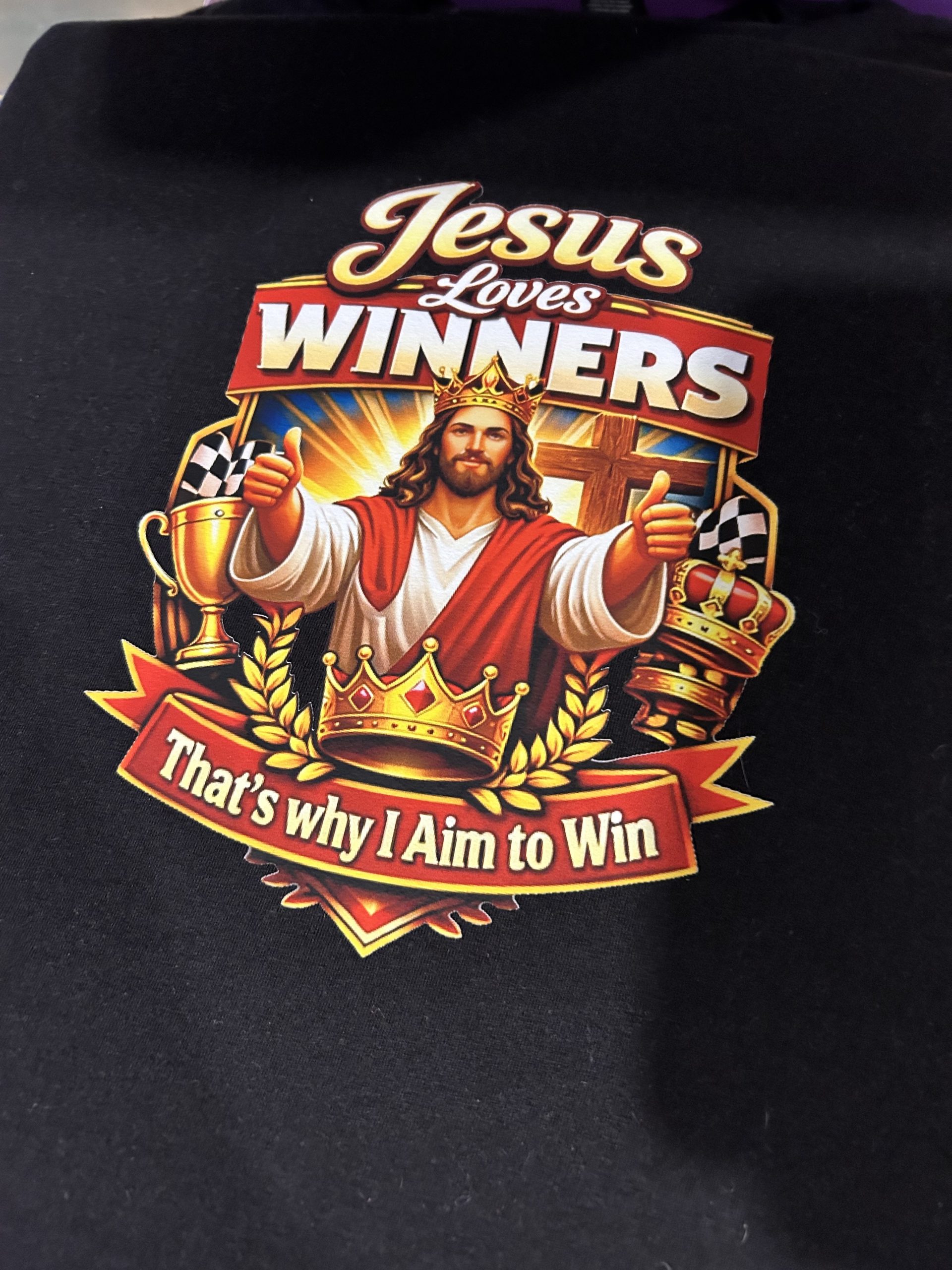 jesus loves winner